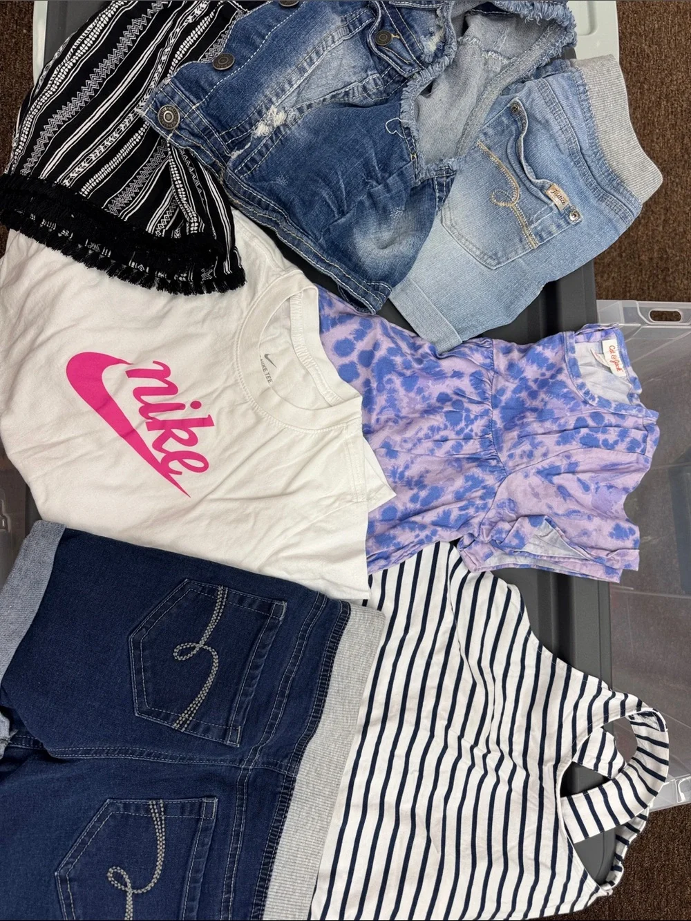 Girls Bundle7pc. Sz14, 14/16 Nike Justice